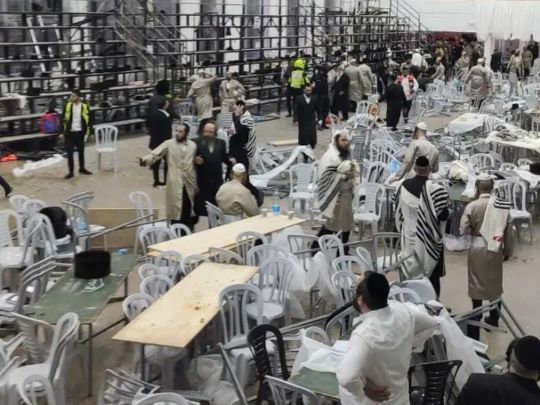 Десятки людей травмовано внаслідок обвалу трибуни в синагозі в Ізраїлі: момент зняли на відео