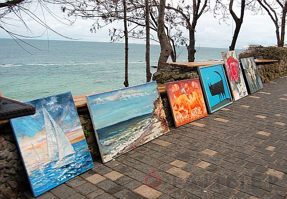 Солнце, снег и 12 тысяч: одесские художники собирали средства для больных детей