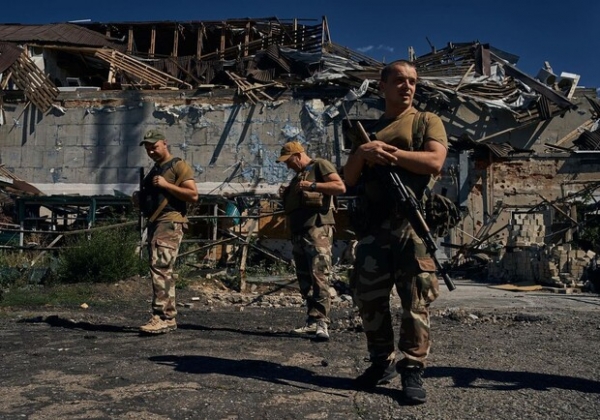 Карта боевых действий в Украине 15 сентября