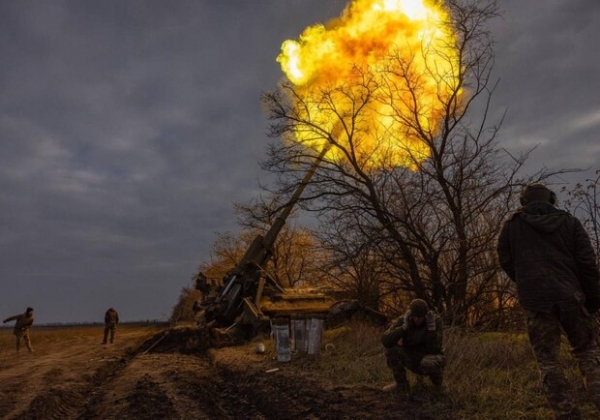 Карта боевых действий в Украине 13 ноября