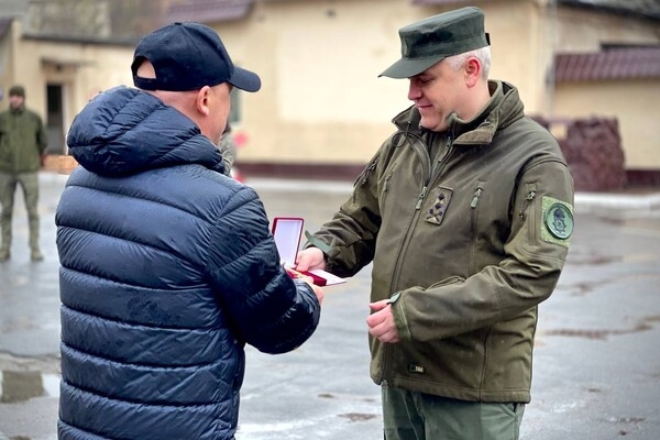 В Одессе открыли мемориал в память о погибших бойцах нацгвардии 