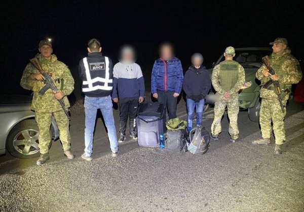 В Одесской области задержали двух мужчин, которые пыталсь сбежать за границу