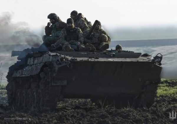 Карта боевых действий в Украине 6 декабря
